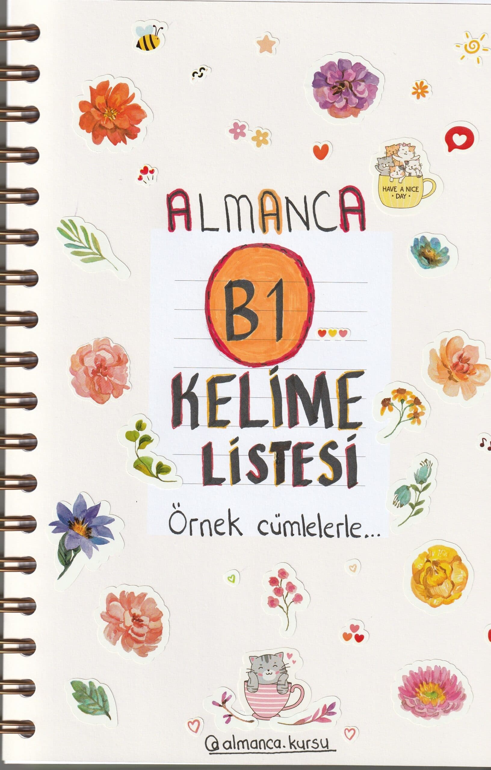 Almanca B1 Kelime Listesi – Almanca e-kitap