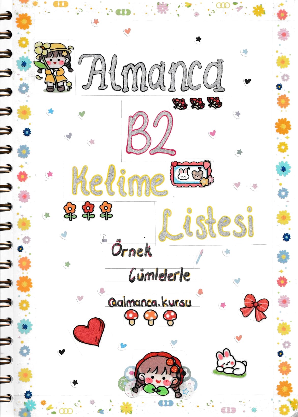 Almanca B2 Kelime Listesi – Almanca e-kitap